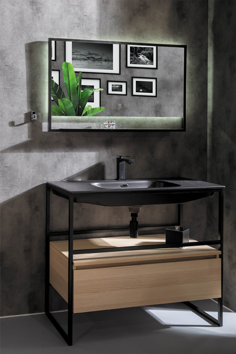 Тумба под консоль 100 см ArmadiArt Loft 894-100-L