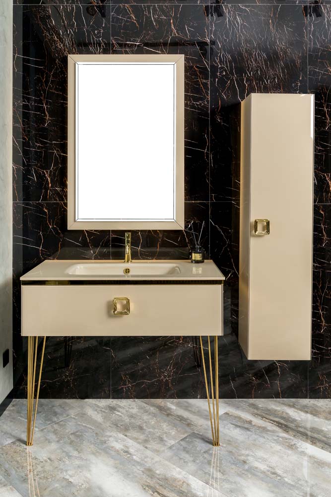 Консоль 80 см ArmadiArt Lucido 770-080-CP