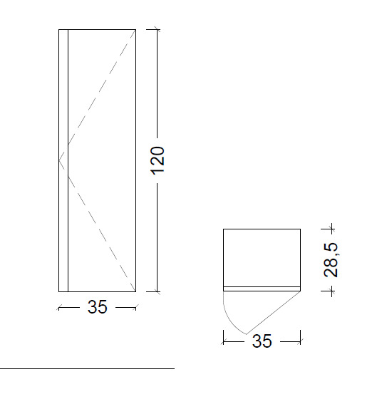 Пенал 35 см ArmadiArt Capolda 849-120-A